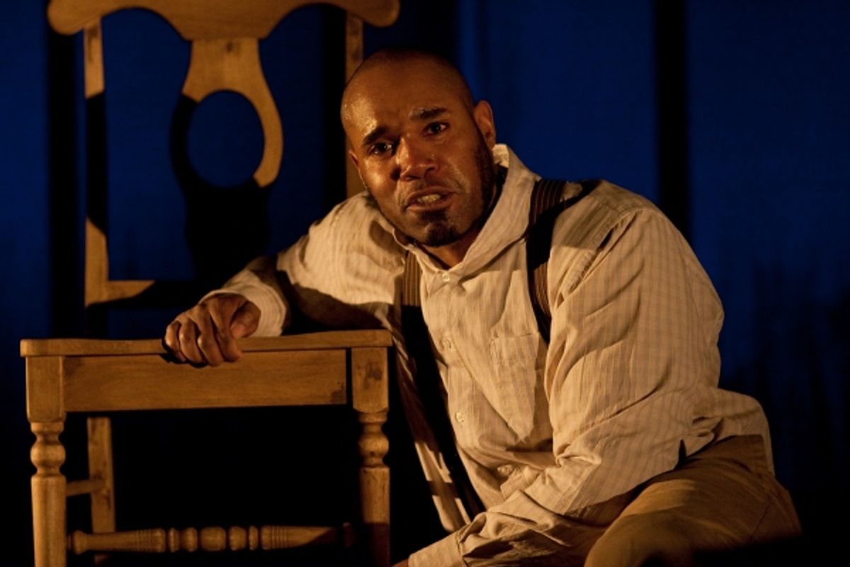 Kes Khemnu as Simon/Rex/Jesse in Arden Theatre CompanyÃ¢â‚¬â„¢s production of Blue Door. at 