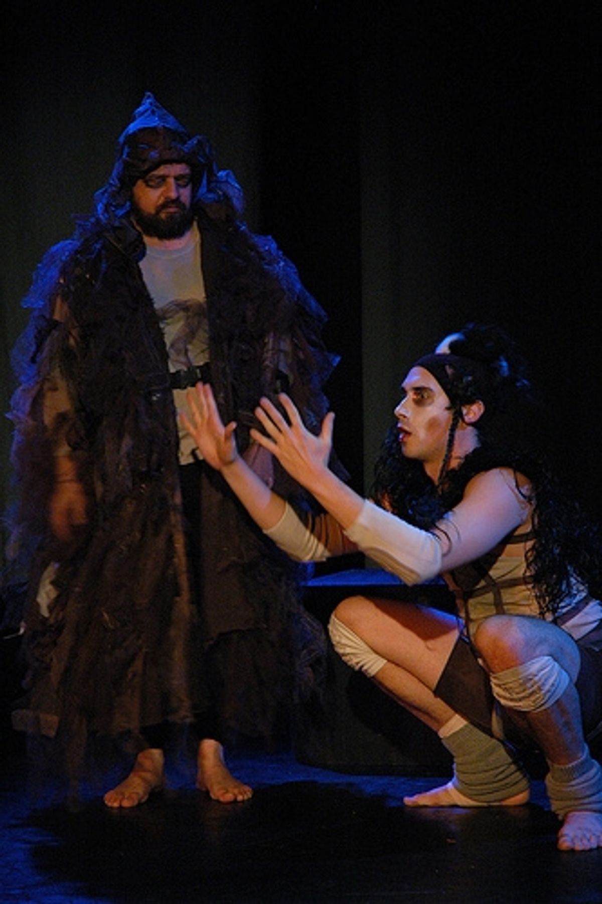 Art Wallace and Adrian Jevicki at CRAVEN MONKEY AND THE MOUNTAIN OF FURY Returns to The Brick Theater