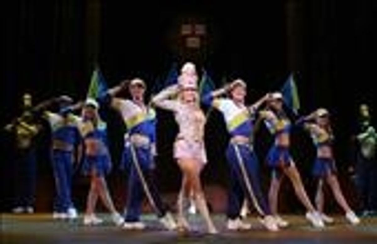 Becky Gulsvig and the cast of 'Legally Blonde' at 