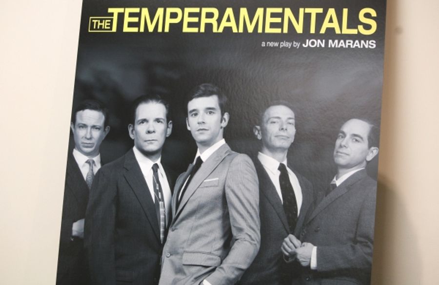 Photo Coverage: THE TEMPERAMENTALS Meet The Press Image