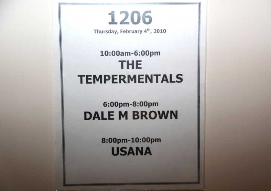 Photo Coverage: THE TEMPERAMENTALS Meet The Press Image