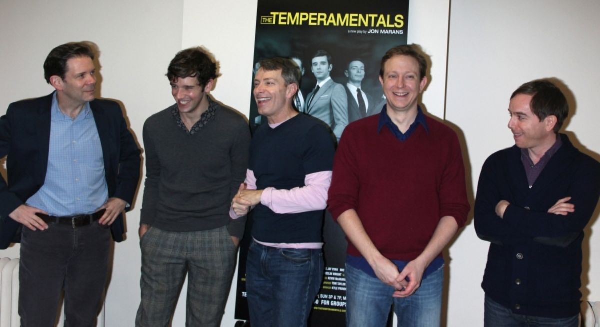 Thomas Jay Ryan, Michael Urie, Arnie Burton, Matthew Schneck & Sam Breslin Wright at 