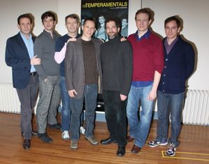 Thomas Jay Ryan, Michael Urie, Arnie Burton, Matthew Schneck & Sam Breslin Wright wit Photo
