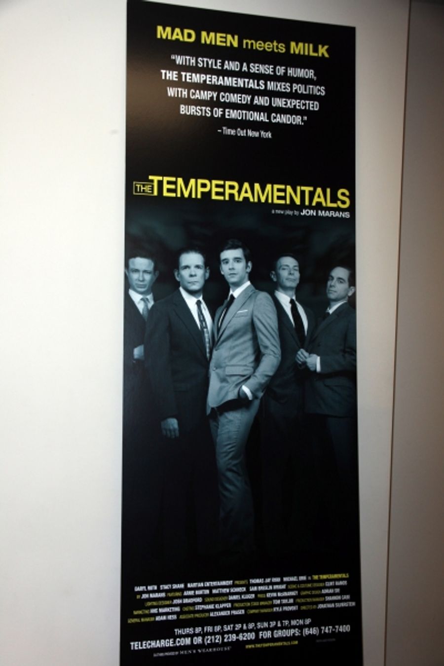Photo Coverage: THE TEMPERAMENTALS Meet The Press Image
