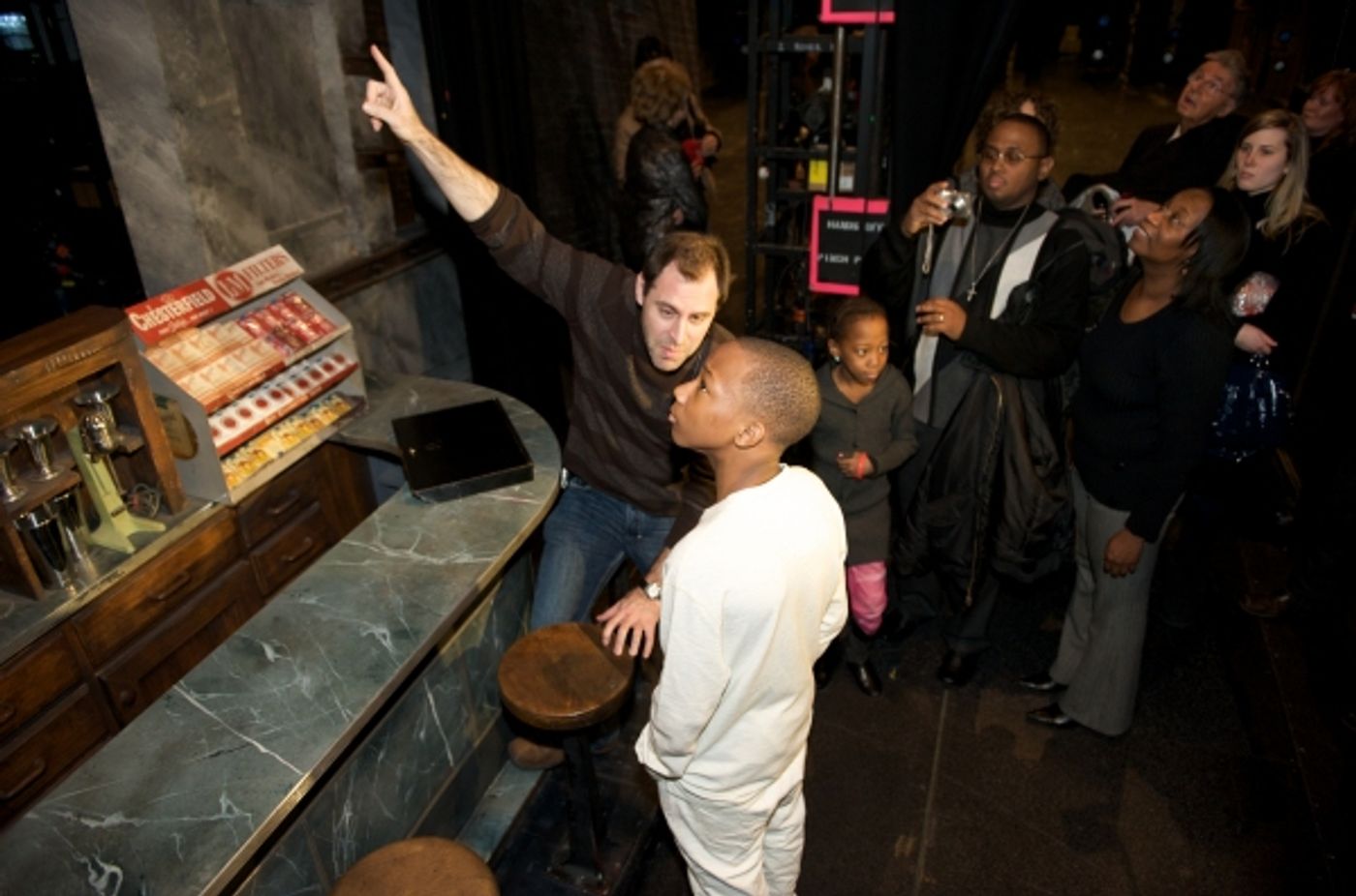 Photo Flash: WEST SIDE STORY Cast & Crew 'Make A Wish' Come True  Image