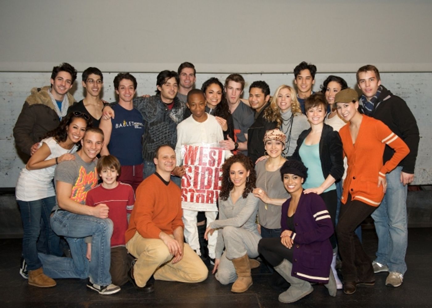 Photo Flash: WEST SIDE STORY Cast & Crew 'Make A Wish' Come True  Image