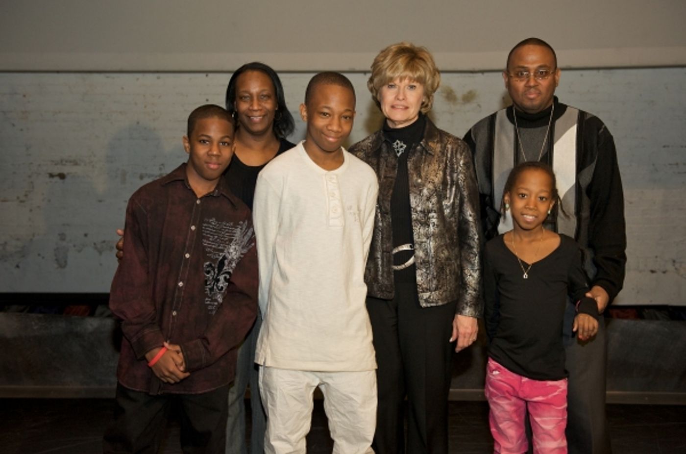 Photo Flash: WEST SIDE STORY Cast & Crew 'Make A Wish' Come True  Image