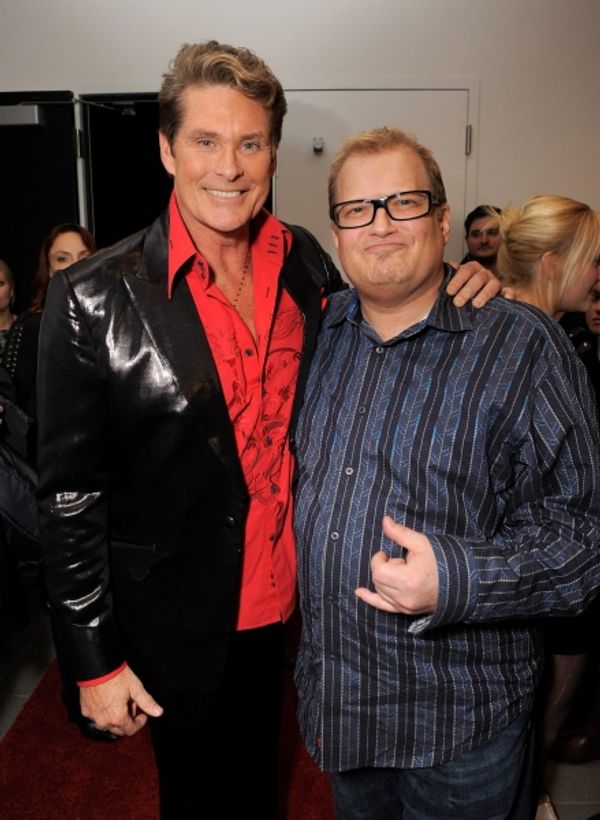 David Hasselhoff and Drew Carey Photo