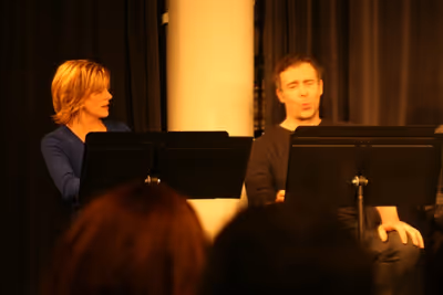 Jenn Colella & Aidan Redmond Photo