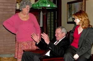 Rich Komenich, Angela Plank and Gayle Steigerwald Photo