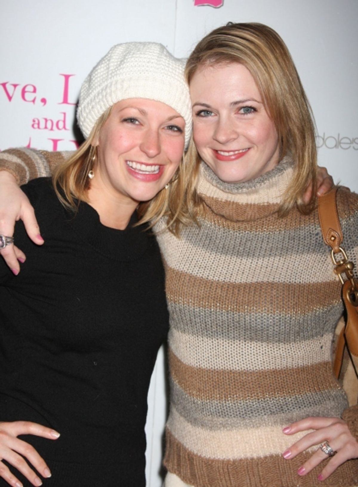 Melissa Joan Hart and sister at 