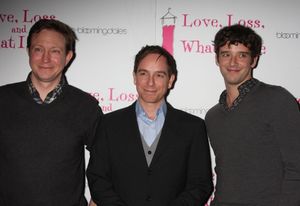 Matthew Schneck, Sam Breslin Wright, Michael Urie Photo