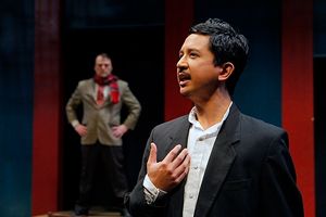 Don Eitel (background) and Randy Reyes @ BroadwayWorld Don Eitel (background) and Randy Reyes Photo