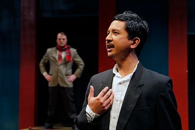 Don Eitel (background) and Randy Reyes Photo