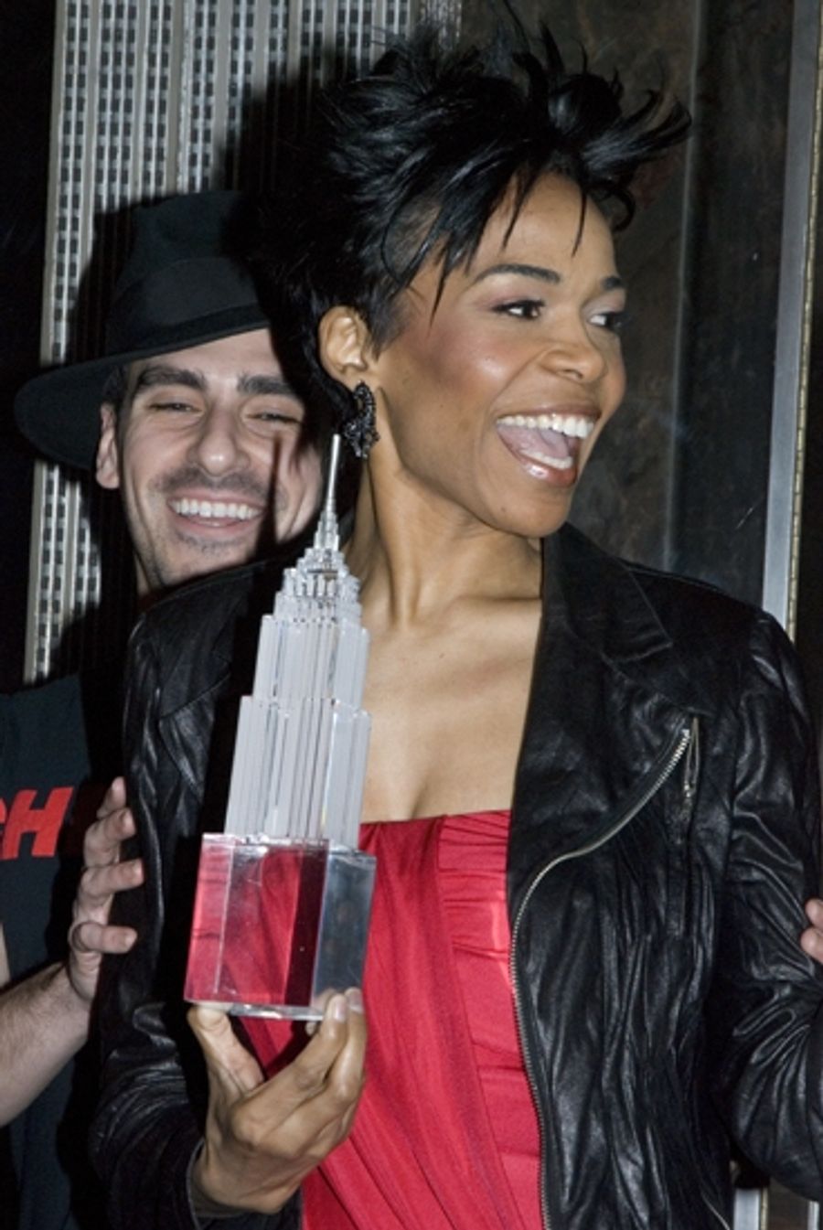 Photo Coverage: Michelle Williams Sets The Empire State Building Alight! Image
