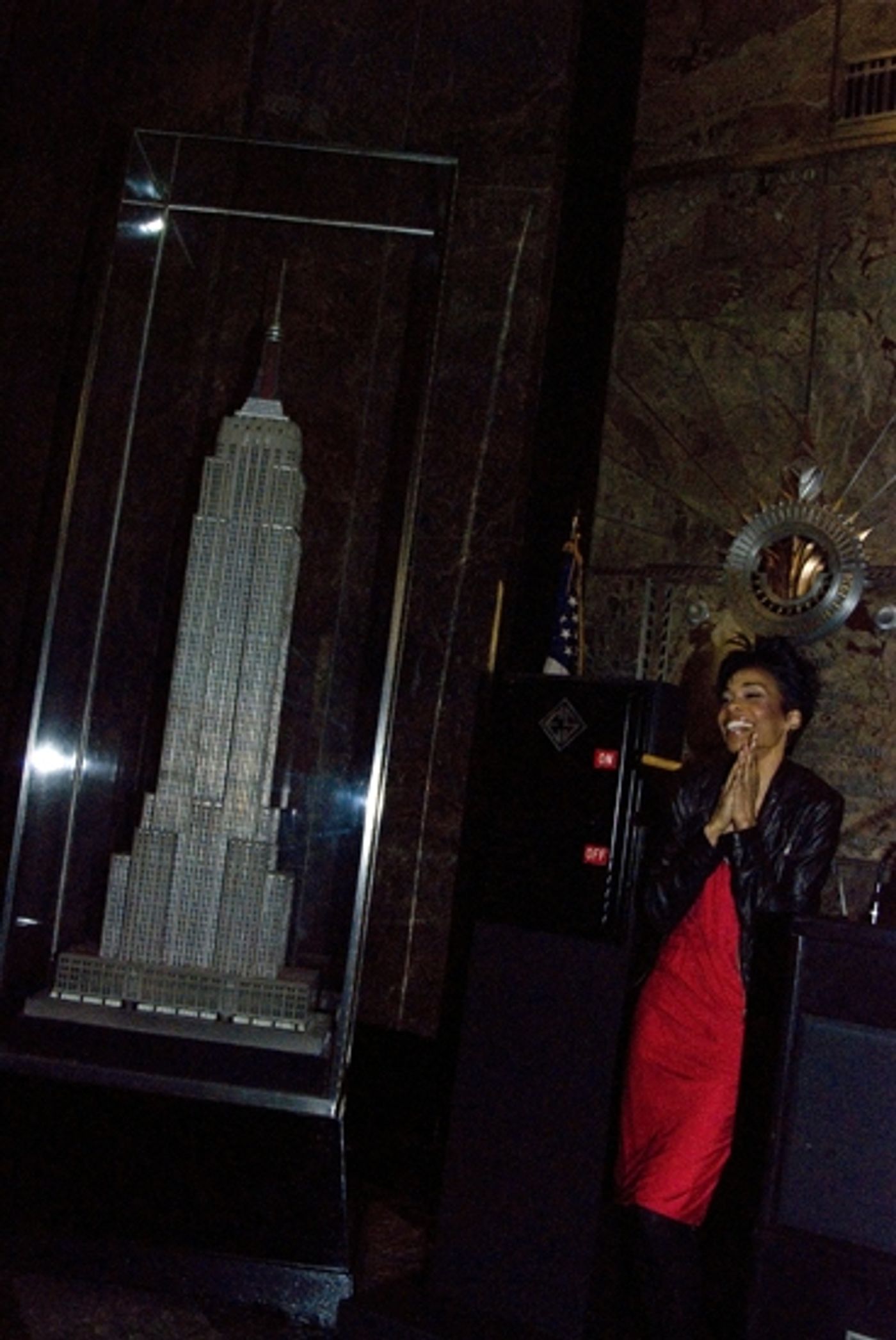 Photo Coverage: Michelle Williams Sets The Empire State Building Alight!  Image