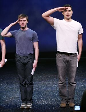 Ivan Hernandez and Bobby Steggert @ BroadwayWorld Ivan Hernandez and Bobby Steggert Photo