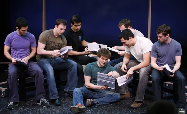 David Perlman, Christopher Ruth, Bobby Steggert, Ivan Hernandez, Tally Sessions, Andr Photo