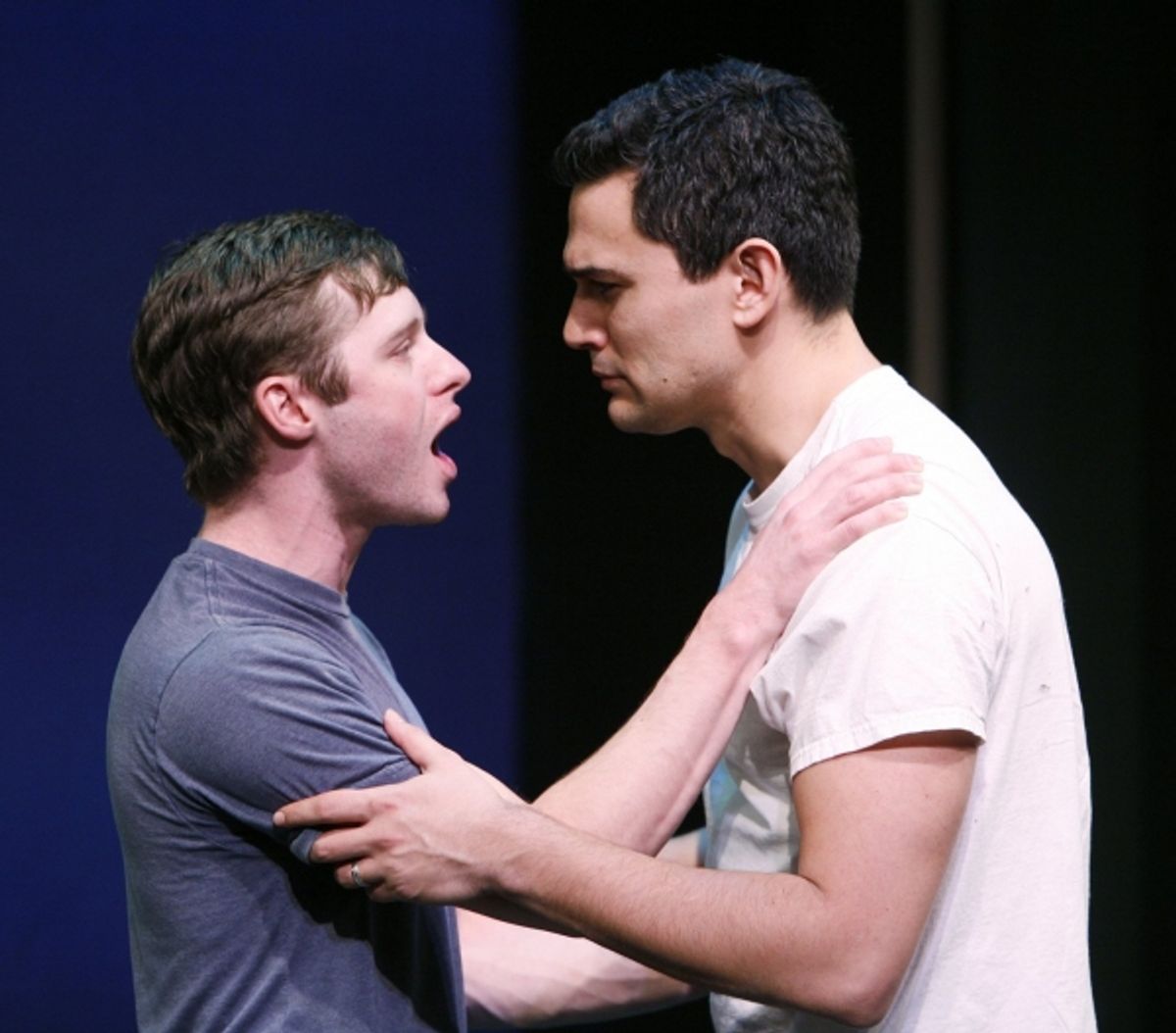 Bobby Steggert and Ivan Hernandez at 