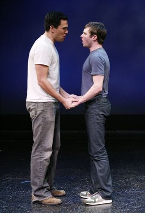 Bobby Steggert and Ivan Hernandez @ BroadwayWorld Bobby Steggert and Ivan Hernandez Photo