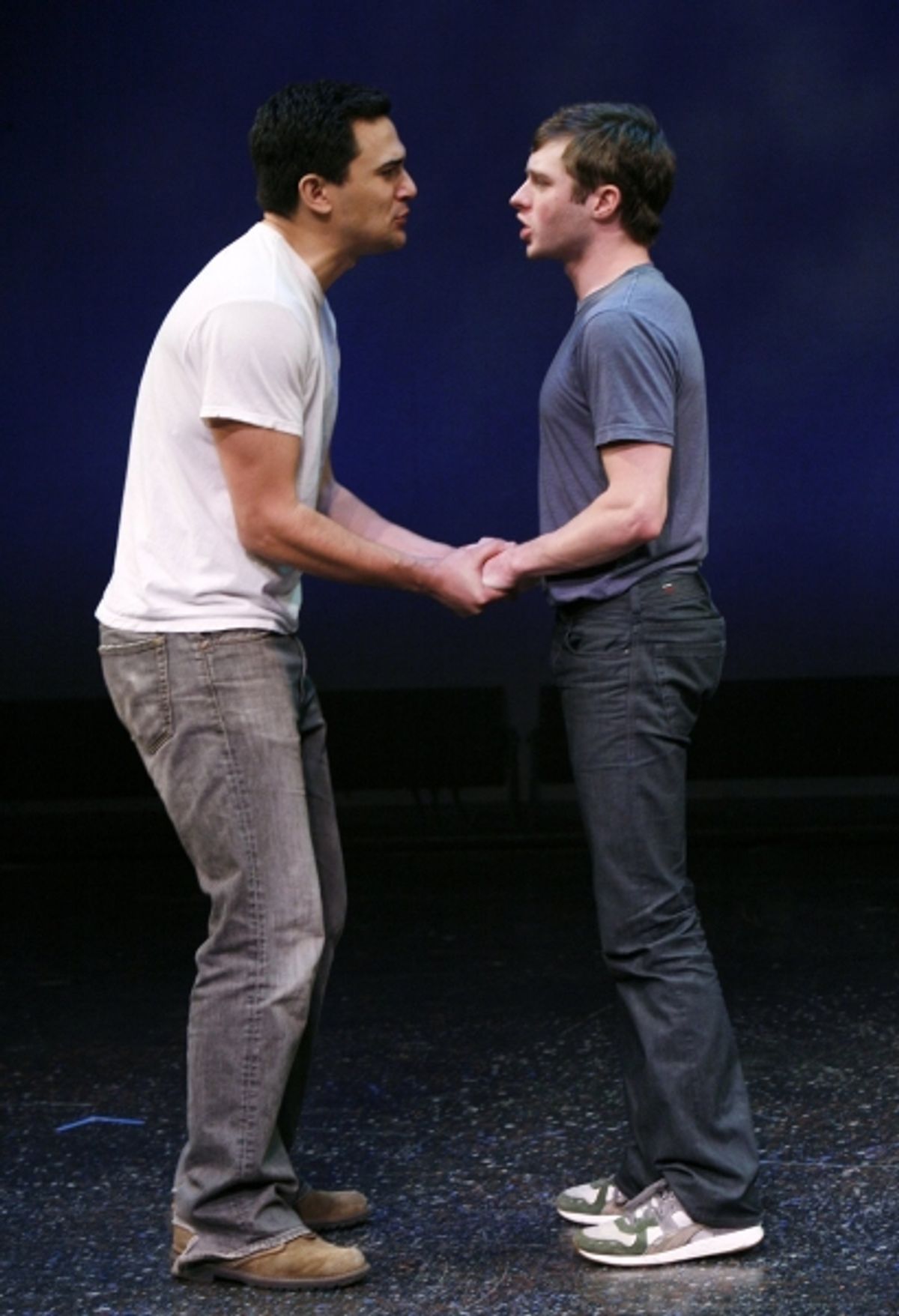 Bobby Steggert and Ivan Hernandez at 