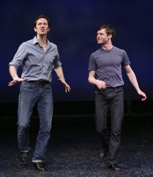 Jeffry Denman and Bobby Steggert @ BroadwayWorld Jeffry Denman and Bobby Steggert Photo