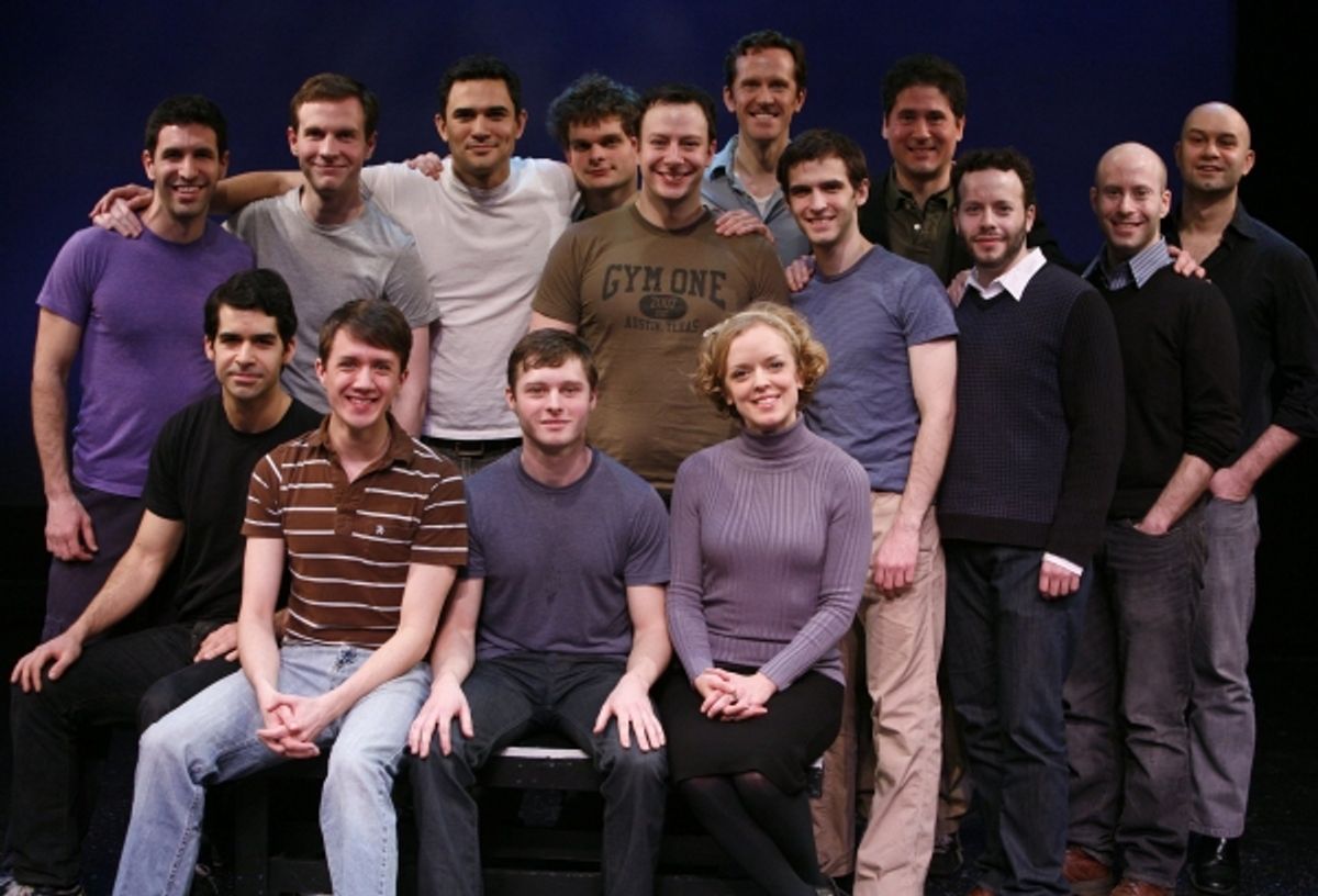 Bobby Steggert, Ivan Hernandez, Nancy Anderson & Jeffry Denman & ensemble at 