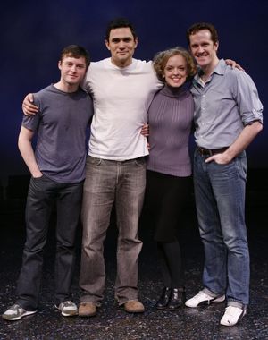 Bobby Steggert, Ivan Hernandez, Nancy Anderson & Jeffry Denman Photo