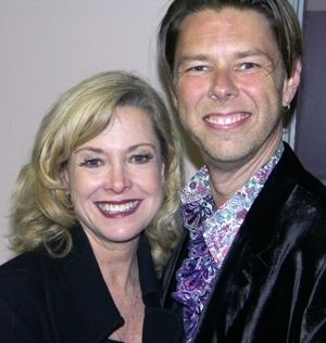 Cast member Catherine Hicks with director Daniel Henning @ BroadwayWorld Cast member Catherine Hicks with director Daniel Henning Photo