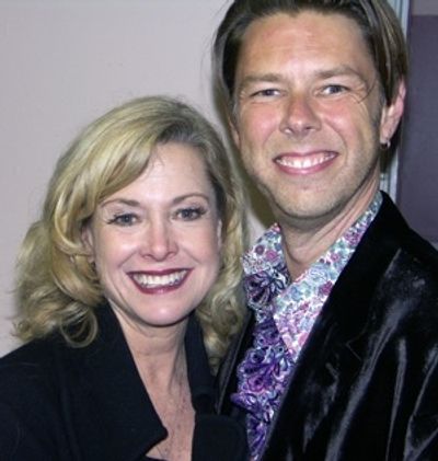 Cast member Catherine Hicks with director Daniel Henning Photo