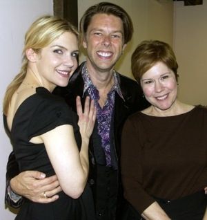 Cast member Rhea Seehorn, director Daniel Henning, cast member Christine Estabrook @ BroadwayWorld Cast member Rhea Seehorn, director Daniel Henning, cast member Christine Estabrook Photo