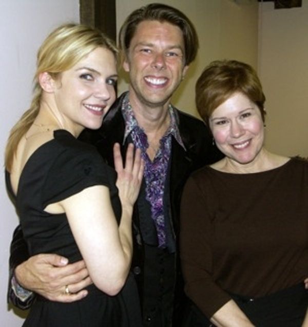 Cast member Rhea Seehorn, director Daniel Henning, cast member Christine Estabrook Photo