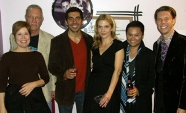 cast members Christine Estabrook, Mike Genovese, Sunil Malhotra, Rhea Seehorn, Alec M Photo