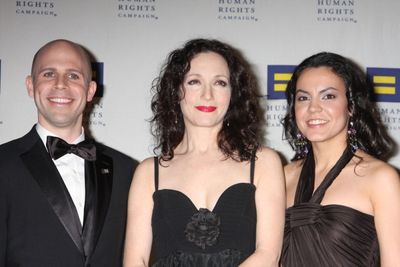 Bryan Parsons, Bebe Neuwirth, Michelle Galindo Photo