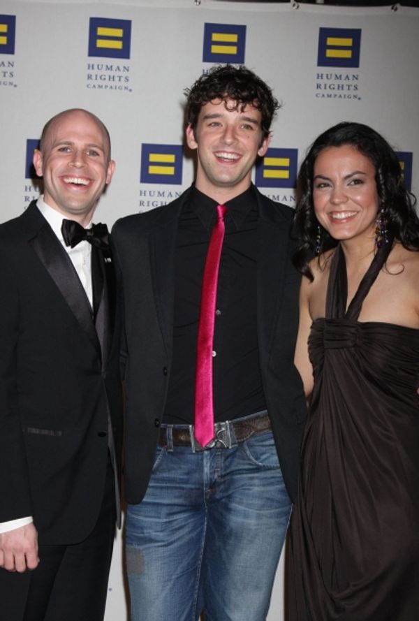 Bryan Parsons, Michael Urie, Michelle Galindo Photo