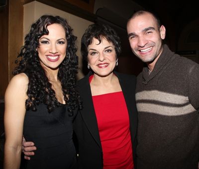 Nina Lafarga, Priscilla Lopez & Javier Munoz Photo