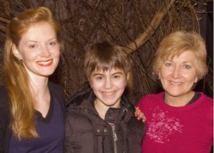 Wrenn Schmidt, Sami Gayle, and Jan Buttram @ BroadwayWorld Wrenn Schmidt, Sami Gayle, and Jan Buttram Photo