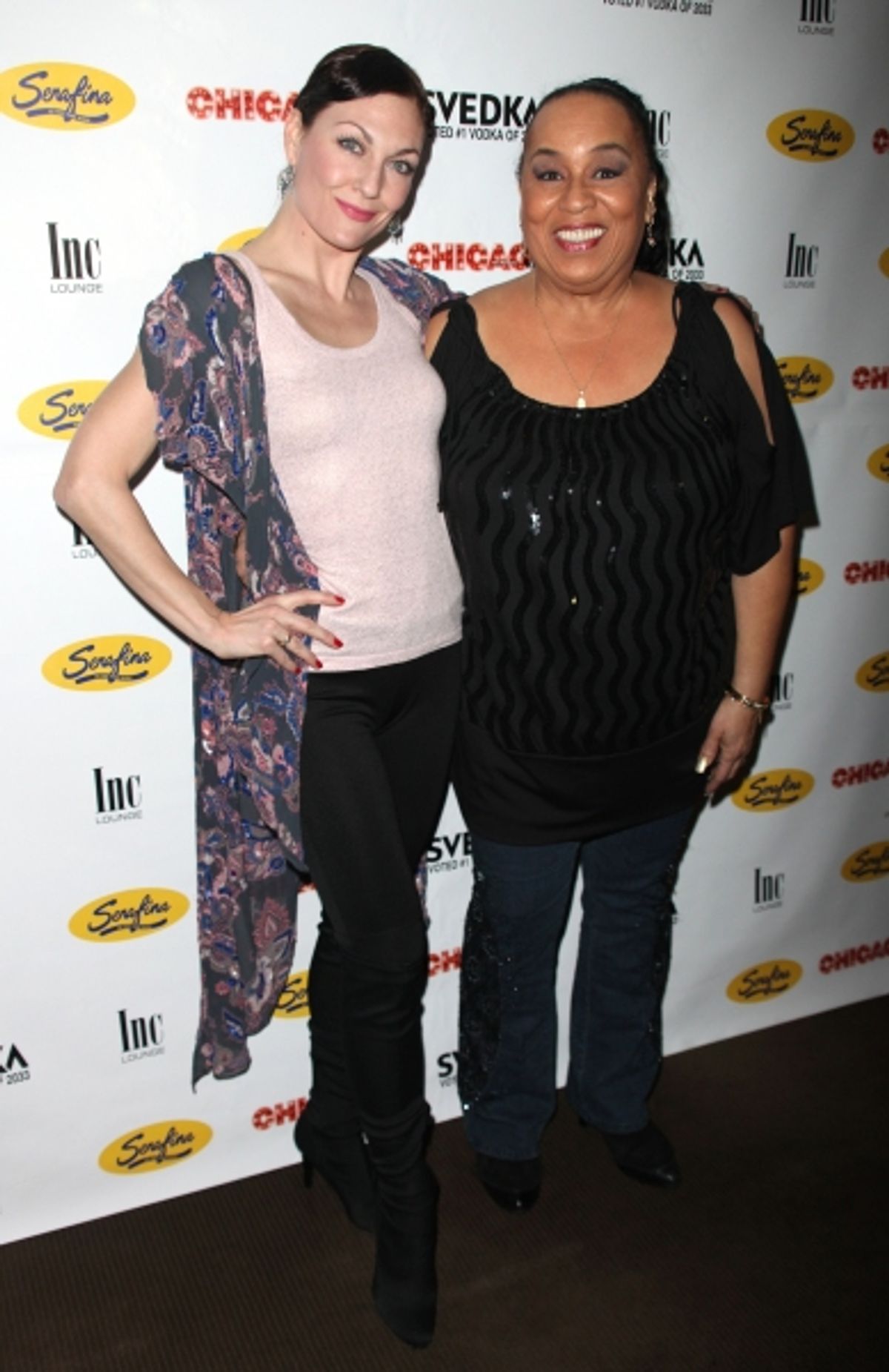 Terra MacLeod and Roz Ryan at 