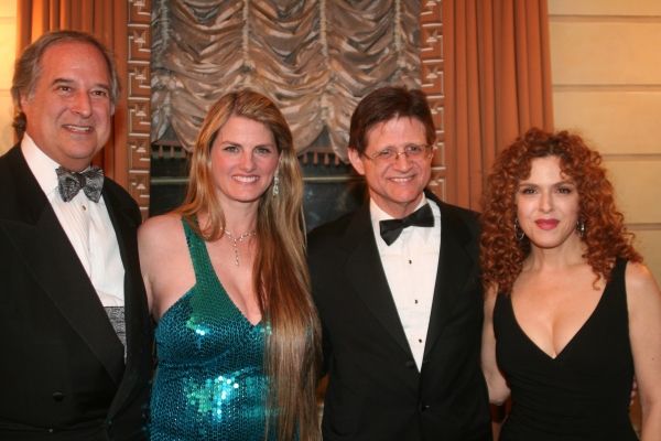 Stewart Lane, Bonnie Comley, Grafton Nunes and Bernadette Peters Photo