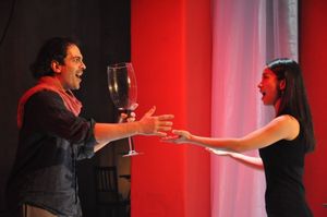 Babis Gousias and Rumiko Oyama Photo