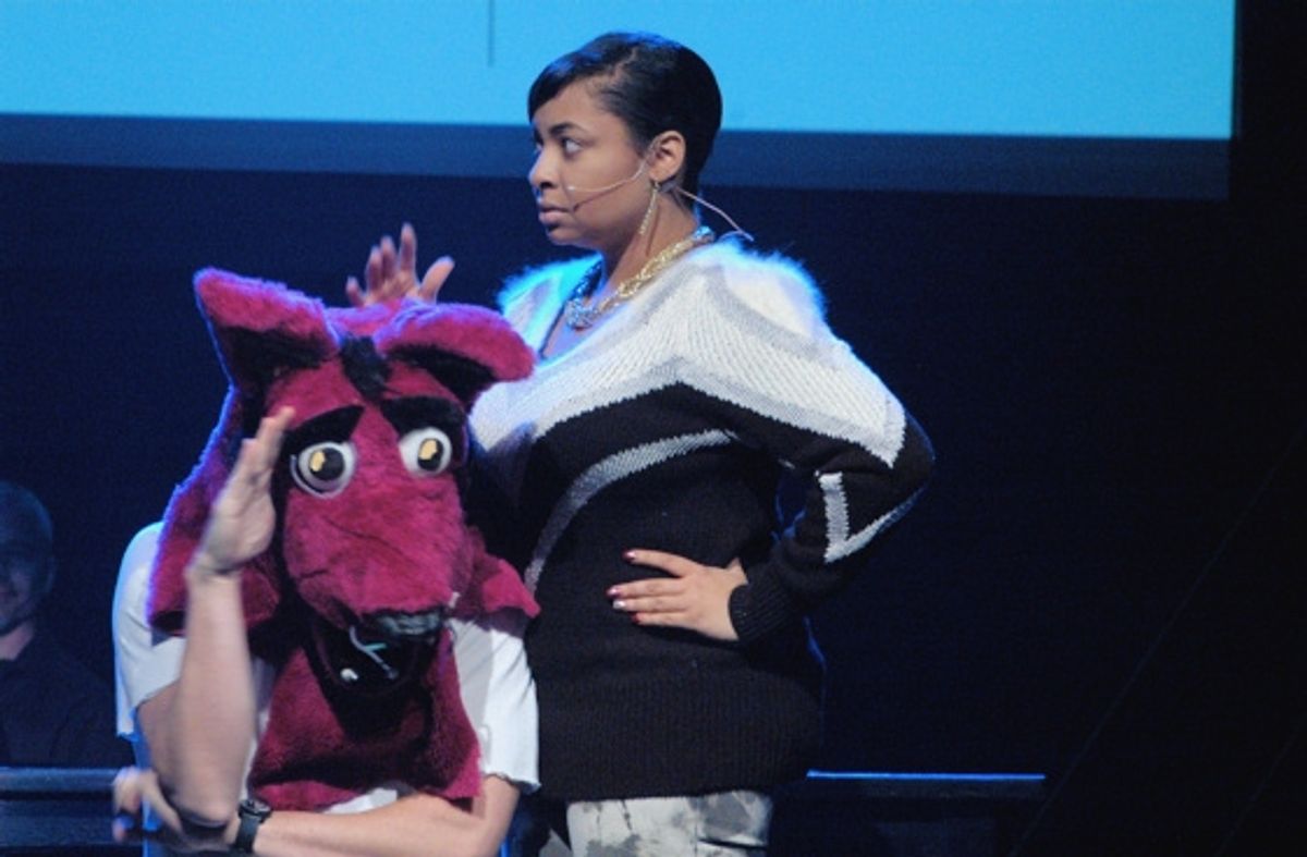 Mo Rocca and Raven-Symone at 