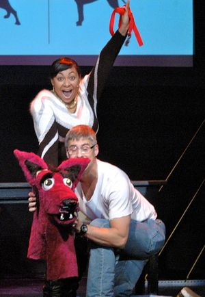 Raven-Symone and Mo Rocca Photo