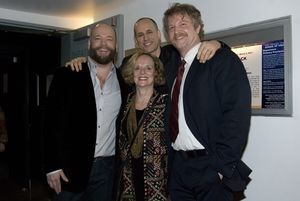 Brian Keane, Kelly AuCoin, Liz Diamond, Joan MacIntosh and CJ Wilson  Photo