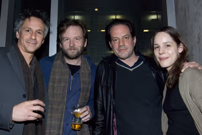 Quentin Mare, Dallas Roberts, Danny Mastrogiorgio, and Anita Anthonj Photo