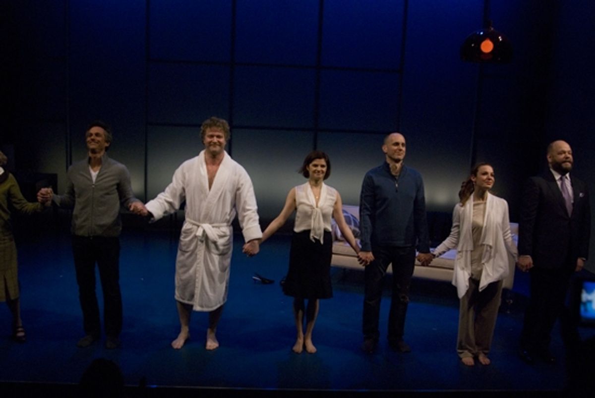 Kelly AuCoin, Joan MacIntosh, Mary Bacon, Kate Arrington, Brian Keane, CJ Wilson, and Quentin Mare at 