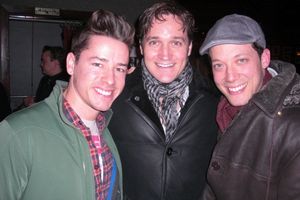 John Tartaglia, Michael Shawn Lewis & Adam Fleming @ BroadwayWorld John Tartaglia, Michael Shawn Lewis & Adam Fleming Photo