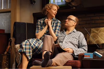 Christina Kirk and Frank Wood Photo