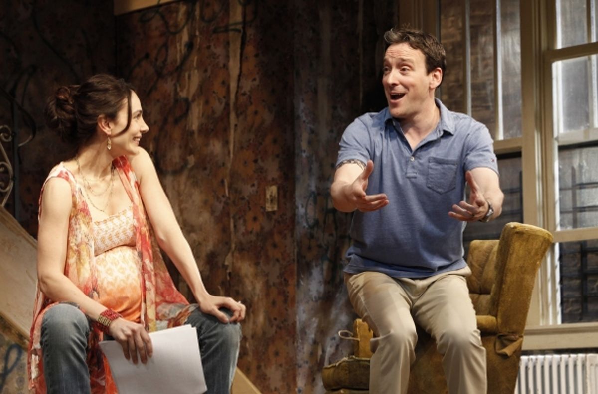 Annie Parisse and Jeremy Shamos at 