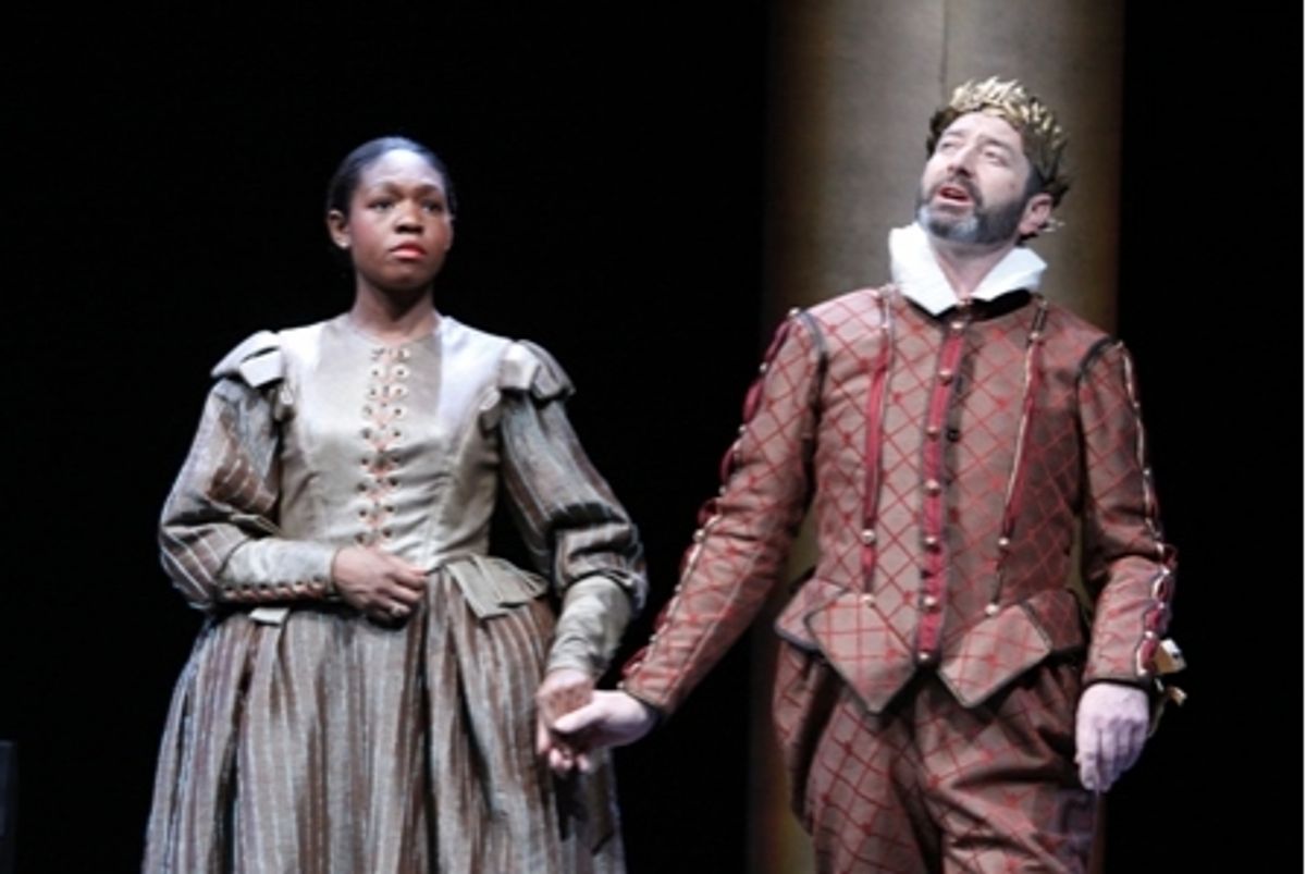 Susan Salmon and Julian Wadham at 