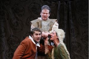 Oliver Chris, James Laurenson and Leon Williams Photo